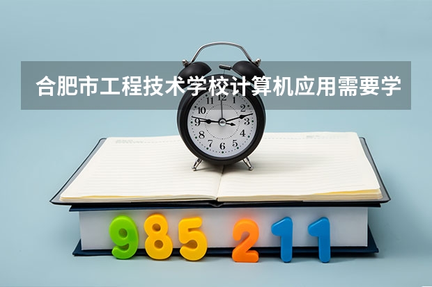 合肥市工程技术学校计算机应用需要学哪些课程 专业能力要求是什么