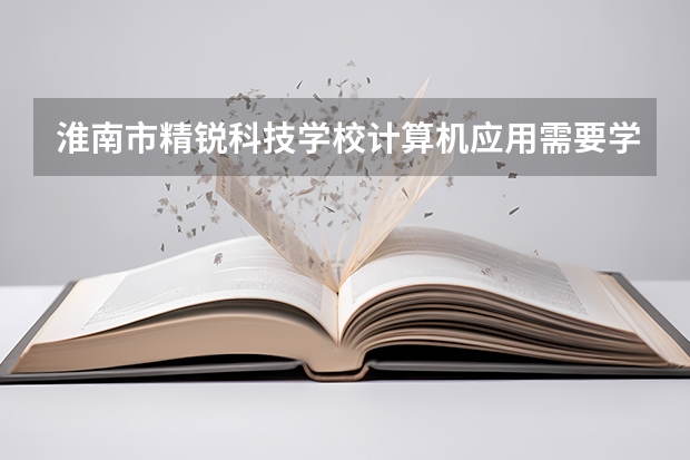 淮南市精锐科技学校计算机应用需要学哪些课程 专业能力要求是什么