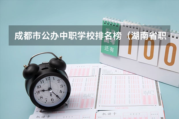 成都市公办中职学校排名榜（湖南省职业高中中职学校排名）