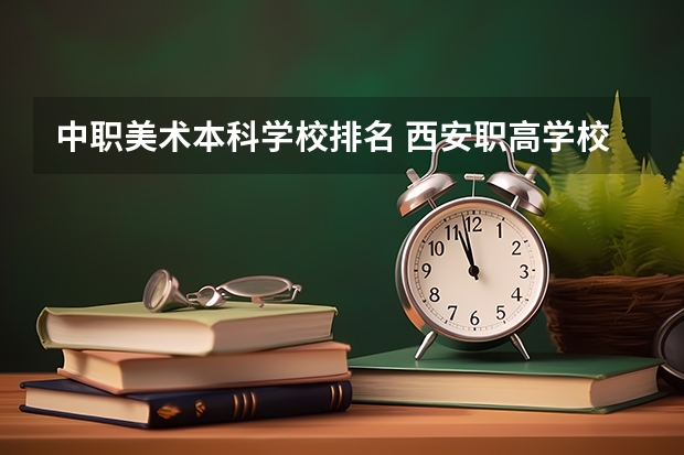 中职美术本科学校排名 西安职高学校排名榜