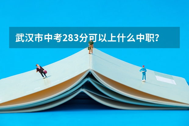 武汉市中考283分可以上什么中职？