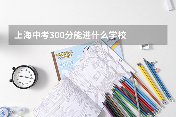 上海中考300分能进什么学校